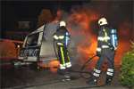 Prio 2 Brand Wegvervoer Caravan Jan Binneswei Oudwoude